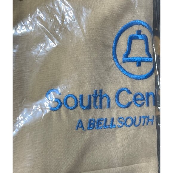 2 Brimar Men's Work Shirts Uniform Tan Blue Size 16 (READ) - Picture 5 of 9